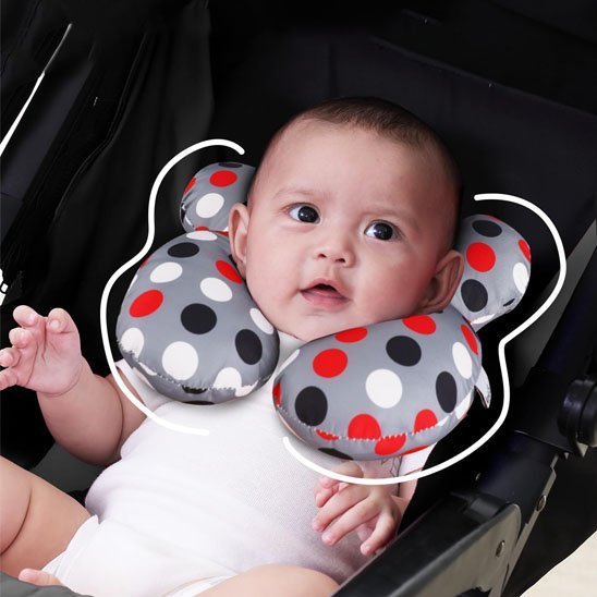Cale tête bébé | Ergonomique Coton Bio