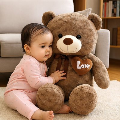 Ours en peluche carrousel
