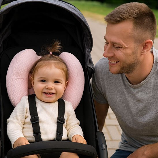 cale tête bébé carrousel