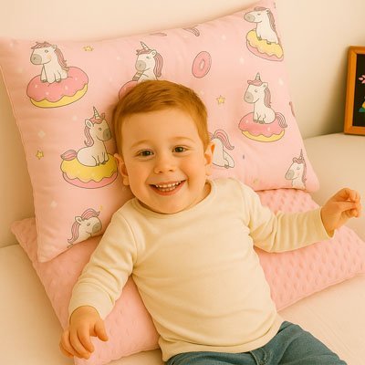 Oreiller enfant carrousel