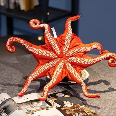 peluche pieuvre plusieurs tentacules