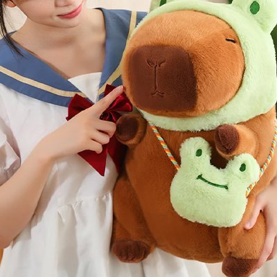 peluche capybara ami de tous