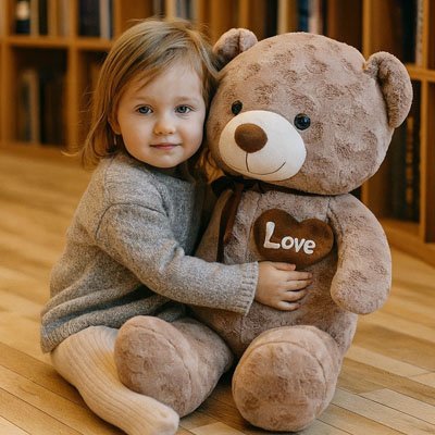 Ours en peluche carrousel