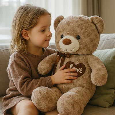 Ours en peluche carrousel