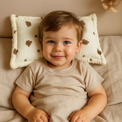 Oreiller bebe carrousel