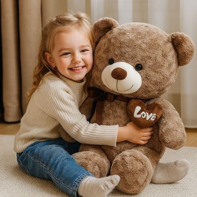 Ours en peluche carrousel