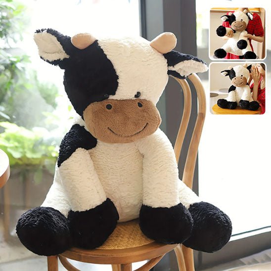 Peluche vache qualite durabilite