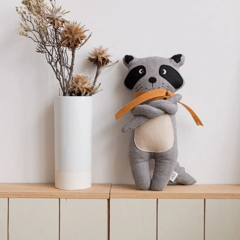 Doudou bebe raton laveur