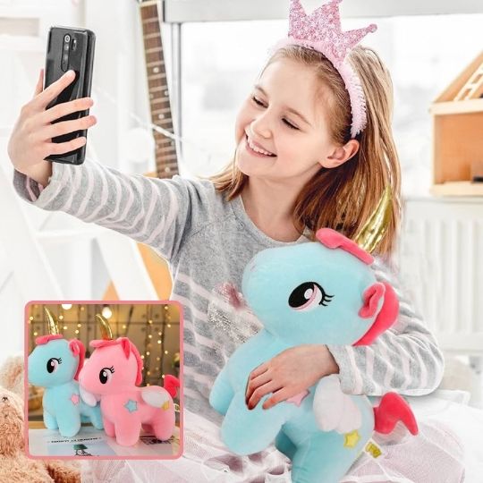 Peluche licorne ravissante peluche