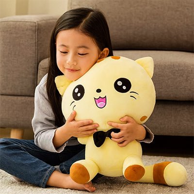 Peluche chat apporte un réconfort émotionnelle