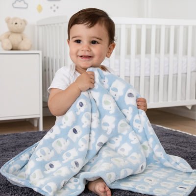 Couverture bébé réconfort familier