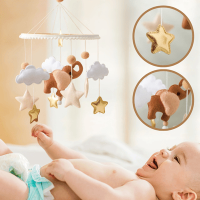 Mobile bébé renforce les liens parents enfants