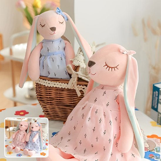 lapin en peluche resistance praticite