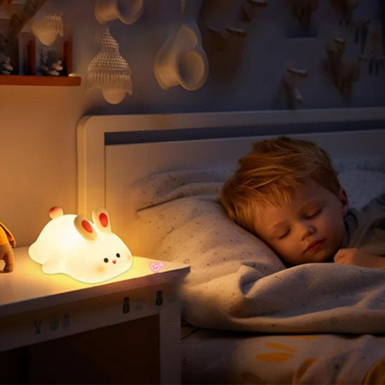 Veilleuse lapin aide pour dormir