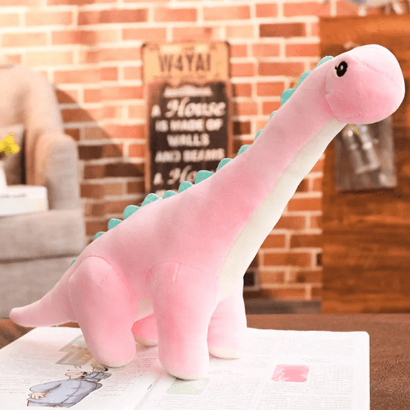 Peluche Dinosaure rose