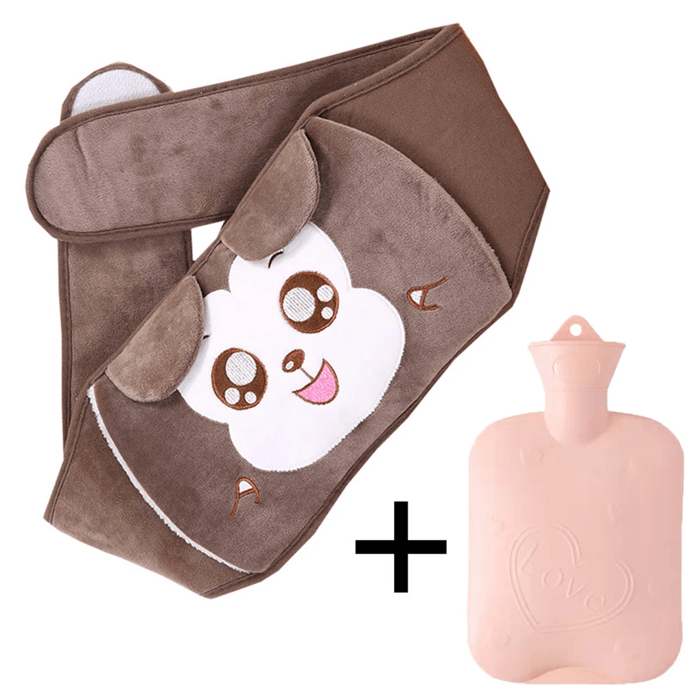 Bouillotte peluche singe