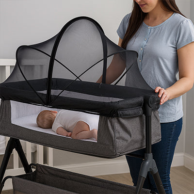 Moustiquaire lit bébé solution élégante