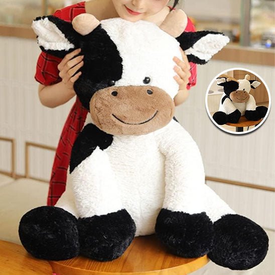 Peluche vache texture authentique
