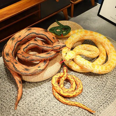 Peluche serpent transforme votre espace détente
