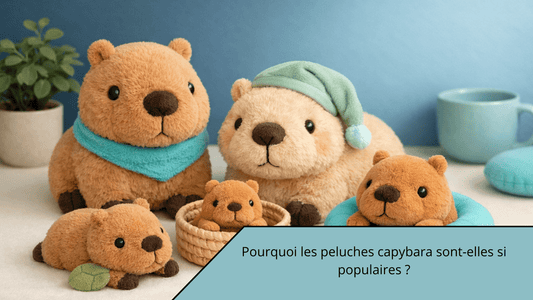 Blog Pourquoi les peluches capybara sont-elles si populaires ? Maman bébé boutique