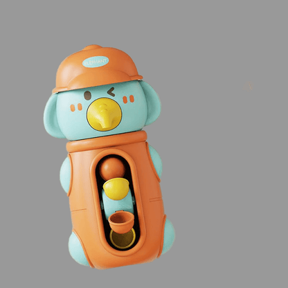 Jouet baignoire bebe orange