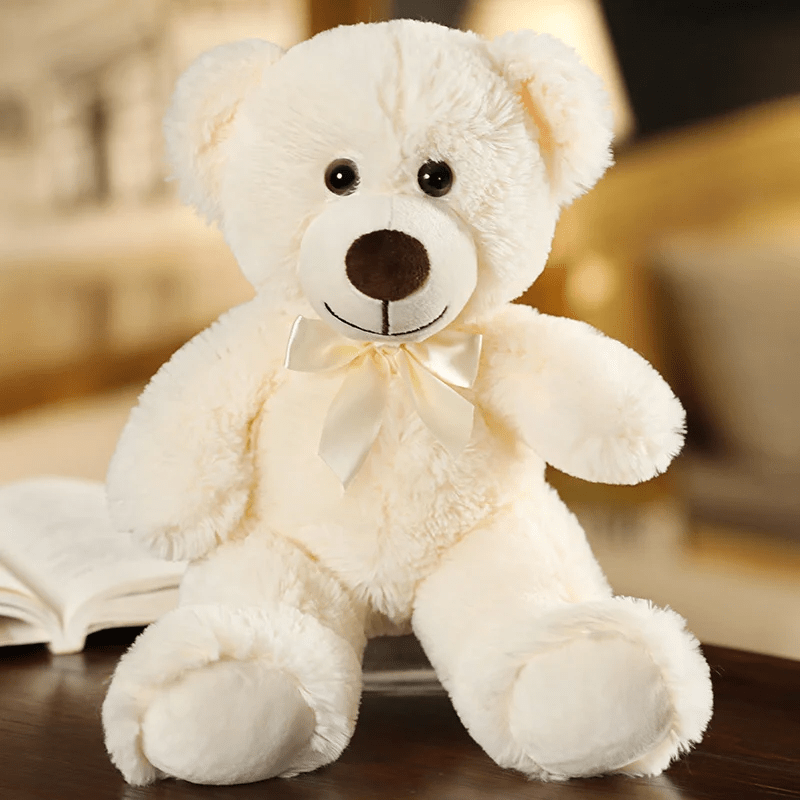Ours en peluche blanc
