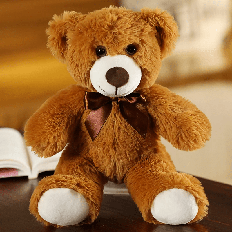 Ours en peluche marron