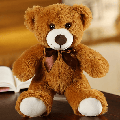 Ours en peluche marron