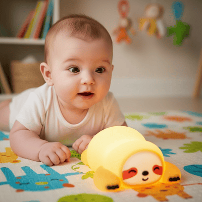 Veilleuse Bébé aide au développement de votre enfant