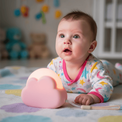 Veilleuse bébé design polyvalent