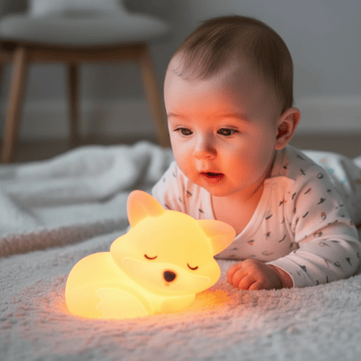 Veilleuse Bébé calme les pleurs