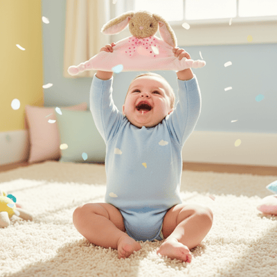 Doudou bébé carrousel