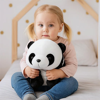 Peluche panda accompagne chaque moment