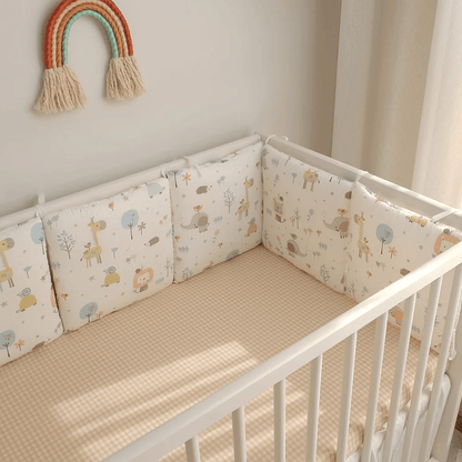 Tour de lit bébé animaux
