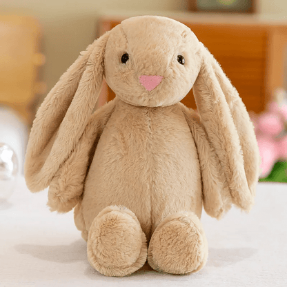 Lapin peluche beige