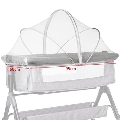 Moustiquaire lit bébé blanc
