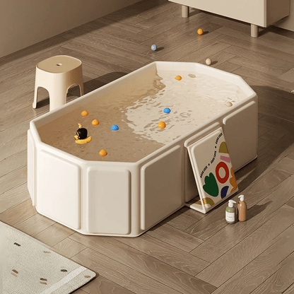 baignoire bébé blanche