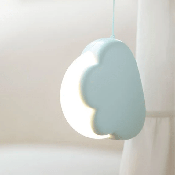 Veilleuse bébé bleu