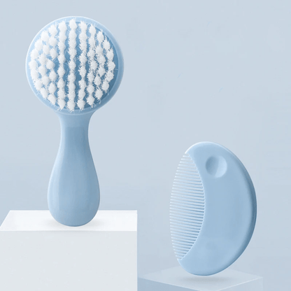 Brosse cheveux pour bebe bleu