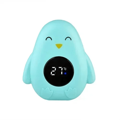 Thermomètre bain bébé bleu