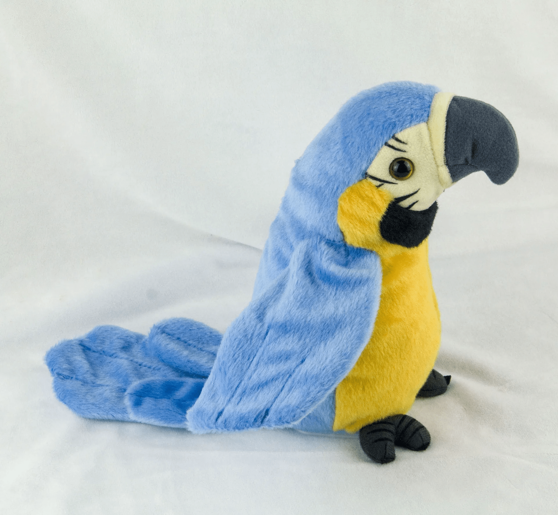 Peluche interactive bleu