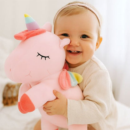 Licorne peluche caracteristiques enchanteur