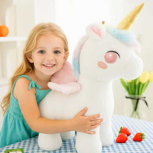 Licorne peluche carrousel