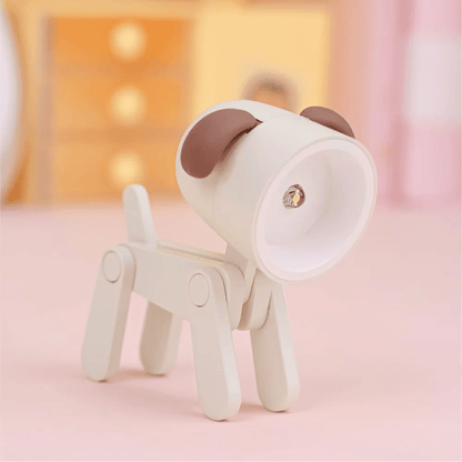 Bebe veilleuse chien beige