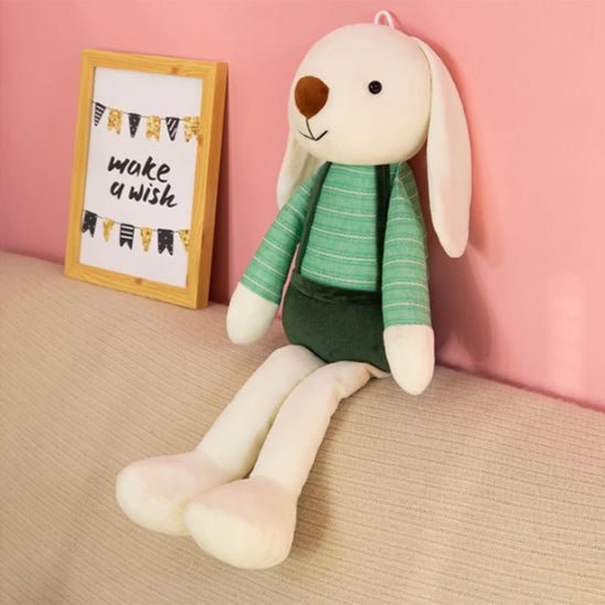 Lapin en peluche compagnon pour toutes émotions