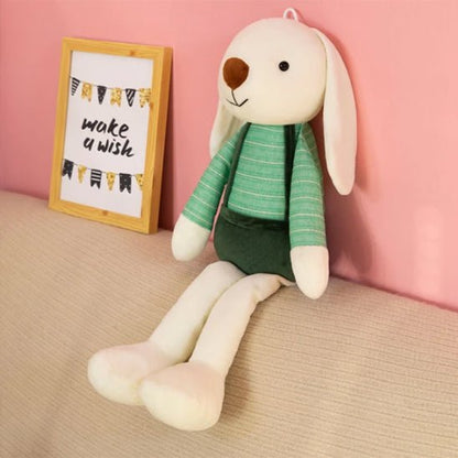 Lapin en peluche compagnon pour toutes émotions