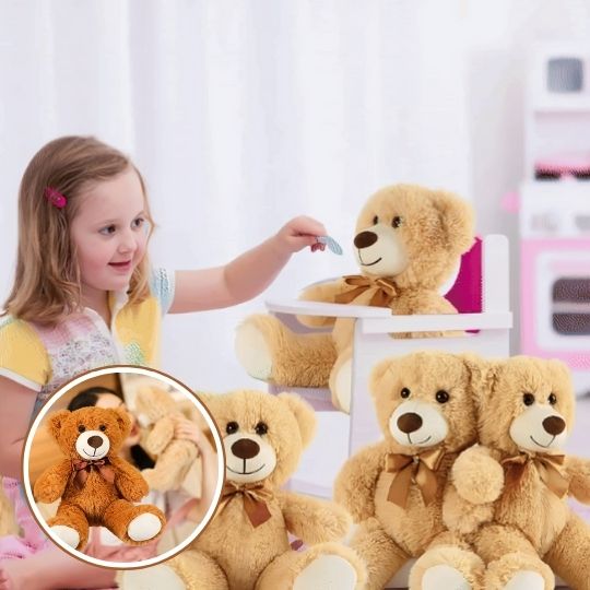 Ours en peluche construction technique avancee