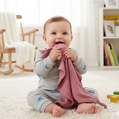 Doudou lapin apaise les pleurs