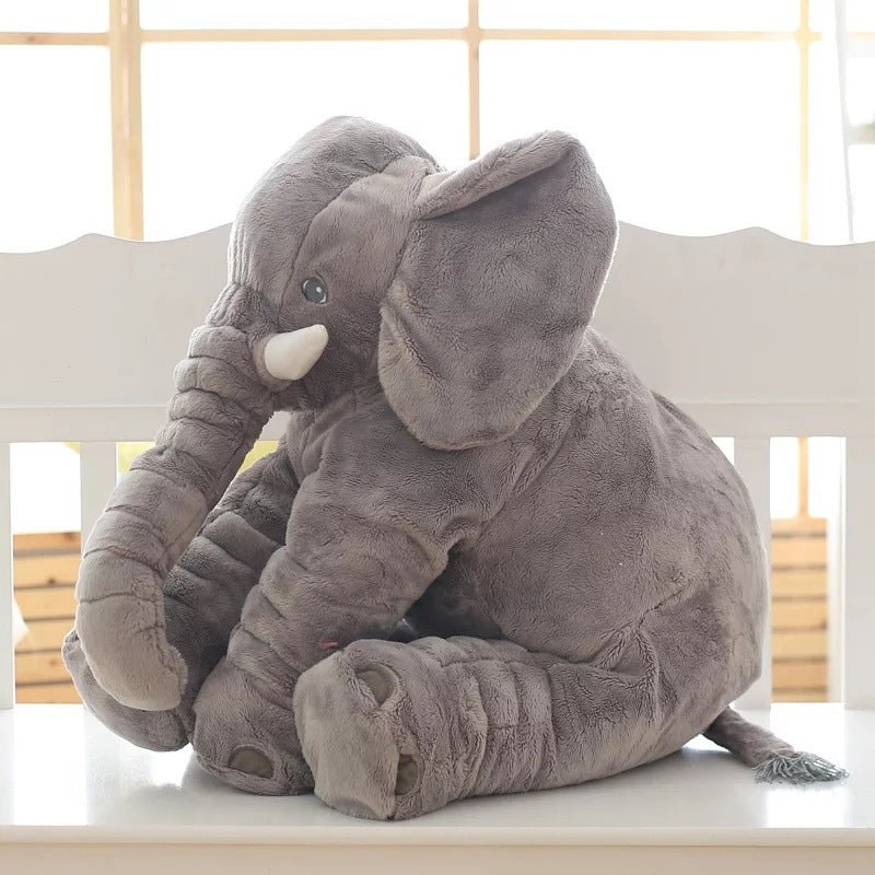 Peluche elephant gris