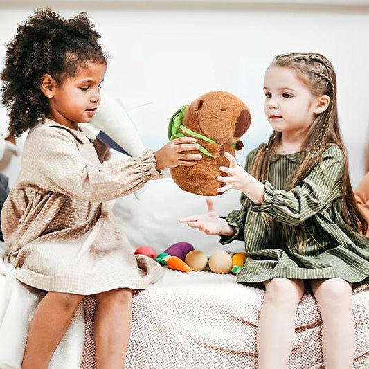 Peluche capybara carrousel